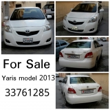 للبيع تويوتا Yaris 2013