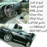 للبيع انفنيتي FX 2006