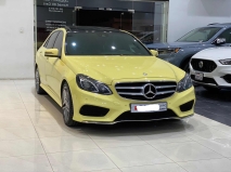 للبيع مرسيديس E class 2014